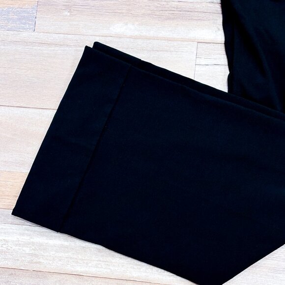 CUE Black Wide Leg Pants with Front Pockets | Small * - Picture 3 of 10